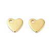 304 Stainless Steel Charms X-STAS-Q112-G-1