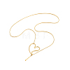 304 Stainless Steel Lariat Necklaces STAS-OY018-30G-3