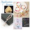 300Pcs 6 Colors Baking Paint Pearlized Glass Pearl Round Beads HY-WR0001-02A-5