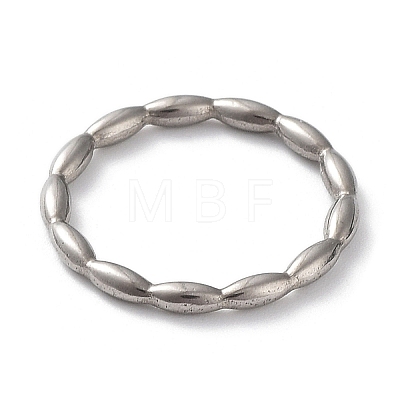 Non-Tarnish 201 Stainless Steel Linking Rings STAS-K259-02P-1