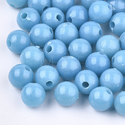 Plastic Beads X-KY-Q051-01A-M-1