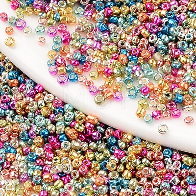 12/0 Plated Glass Seed Beads X-SEED-T005-05A-1