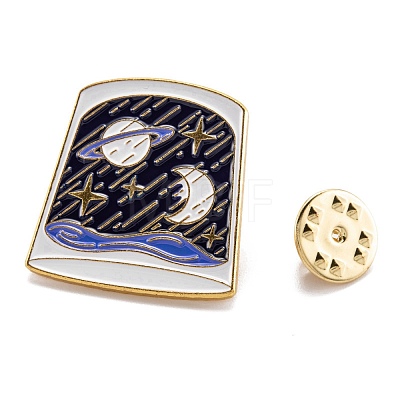 Alloy Enamel Brooches JEWB-O004-19-1