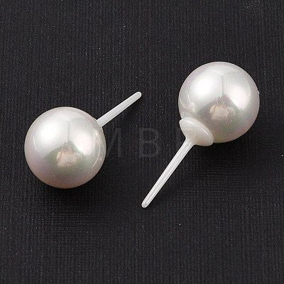 Hypoallergenic Bioceramics Zirconia Ceramic Stud Earrings EJEW-C111-13A-1