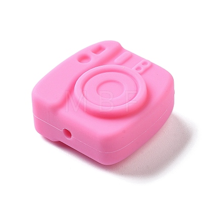 Camera Food Grade Eco-Friendly Silicone Focal Beads SIL-C007-16E-1