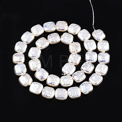 ABS Plastic Imitation Pearl Beads Strands KY-N015-02-A05-1