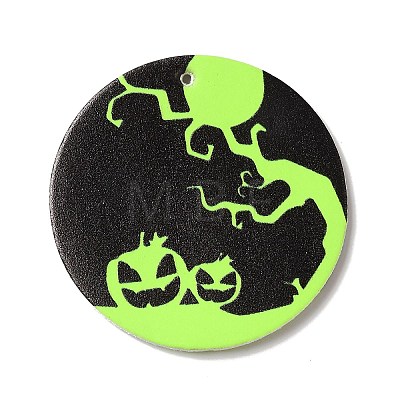 Halloween Imitation Leather Pendants FIND-K017-04C-03-1