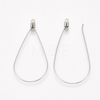 304 Stainless Steel Wire Pendants X-STAS-S103-08-1