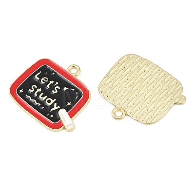 Alloy Enamel Pendants ENAM-L055-01A-01-1