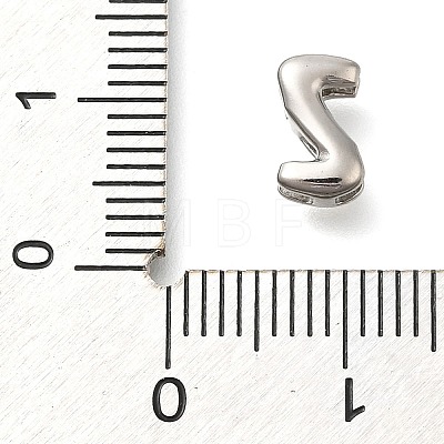 304 Stainless Steel Slide Charms STAS-B075-37P-Z-1