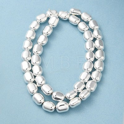 Electroplated Synthetic Non-magnetic Hematite Beads Strands G-Q1009-J02-01-1