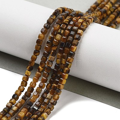 Natural Tiger Eye Beads Strands G-H042-B04-01-1