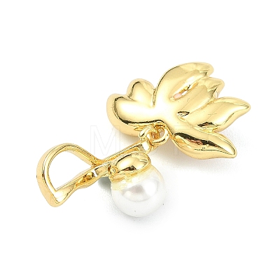 Brass Enamel Pendants PALLOY-JF05281-1