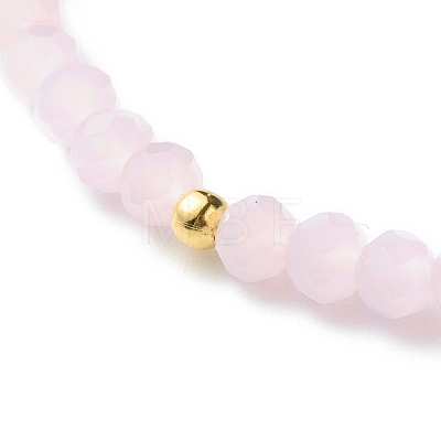 Glass Beads Stretch Bracelets Sets BJEW-JB06575-1
