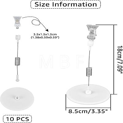 Plastic Merchandise Sign Clip AJEW-WH0312-19-1