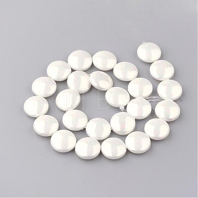 Shell Pearl Bead Strands PEAR-R064-69-16mm-1
