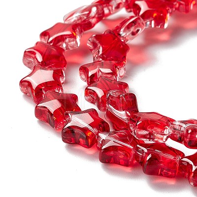 Transparent Glass Beads Strand X1-GLAA-F112-02C-1