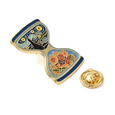 Alloy Enamel Pin Brooch JEWB-B021-02G-01-1