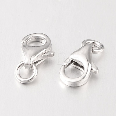 Sterling Silver Lobster Claw Clasps X-H191-P-1