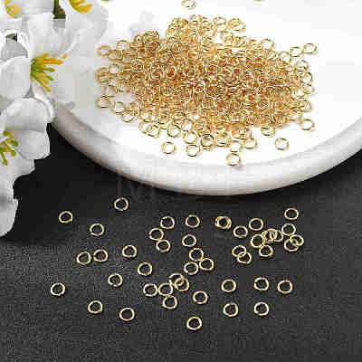 SHEGRACE 30G Brass Open Jump Rings XGRPCN203-238G-1