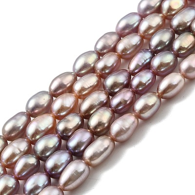 Natural Cultured Freshwater Pearl Beads Strands PEAR-I007-01P-01-1