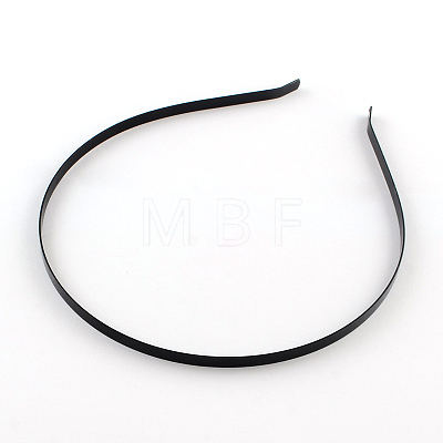 Electrophoresis Hair Accessories Iron Hair Band Findings OHAR-Q042-008F-02-1