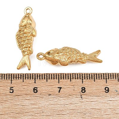 304 Stainless Steel Pendants STAS-A132-06L-G-1