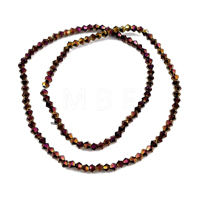 Transparent Electroplate Glass Beads Strands LS-EGLA-A039-T3mm-UA04-1