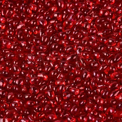 Transparent Electroplate Glass Beads EGLA-Q138-01M-1