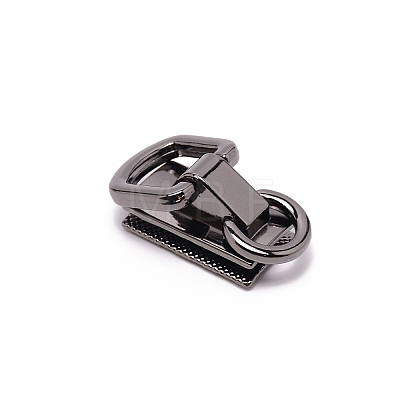 Zinc Alloy Bag Lock Catch Clasps FIND-TAC0007-09B-1