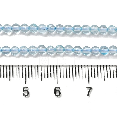 Natural Blue Topaz Beads Strands X-G-B090-A28-03-1