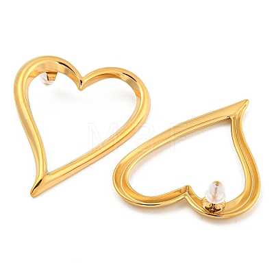 304 Stainless Steel Stud Earrings for Women EJEW-Z053-06G-1