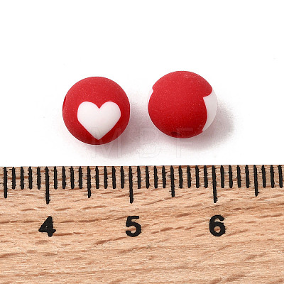 Handmade Polymer Clay Beads X-CLAY-I011-01B-03-1