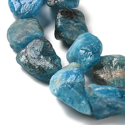 Raw Rough Natural Apatite Beads Strands G-I283-G03-01-1