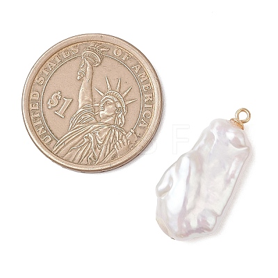Natural Keshi Pearl Pendants PALLOY-JF04900-01-1