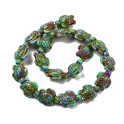 Synthetic Turquoise Dyed Beads Strands G-P507-05L-1