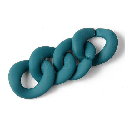 Rubberized Style Acrylic Linking Rings OACR-N011-008B-1