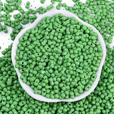 Baking Paint Glass Seed Beads SEED-K010-A27-1