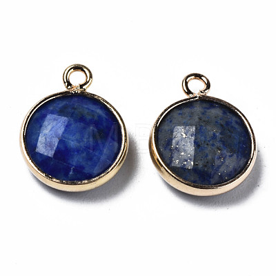 Natural Lapis Lazuli Charms G-Q998-026A-1