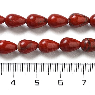 Natural Red Rainbow Jasper Beads Strands G-B106-A33-01-1