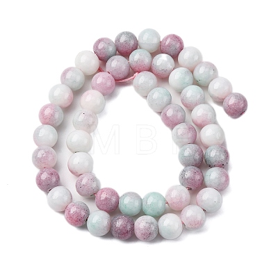 Ombre Effect Dyed Glass Beads Strands GLAA-T031-01O-08-1