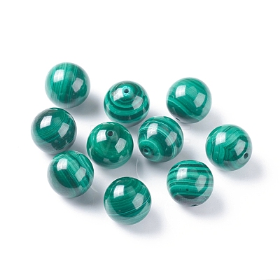 Natural Malachite Beads G-E557-13C-1
