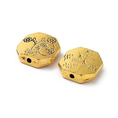 Tibetan Style Alloy Beads FIND-Q094-32AG-1