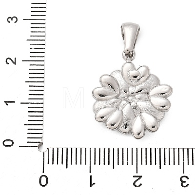 304 Stainless Steel Pendants STAS-Q349-01G-P-1