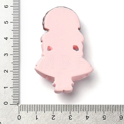 Cartoon Girls Opaque Resin Decoden Cabochons RESI-S392-04A-04-1