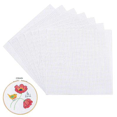 11CT Cotton Cross Stitch Fabric LS-DIY-WH0032-31A-01-1
