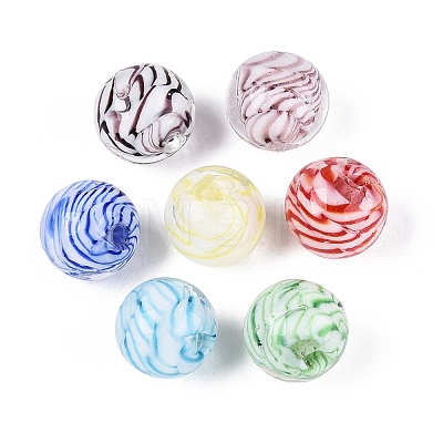 Handmade Lampwork Beads LAMP-N043-04B-1