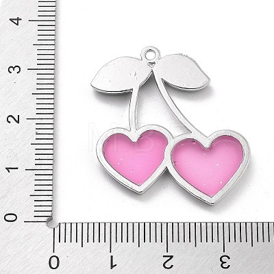 Alloy Enamel Pendants FIND-M078-02A-01-1