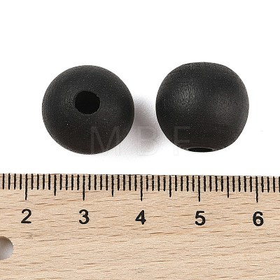 Wood European Beads WOOD-M014-01C-1