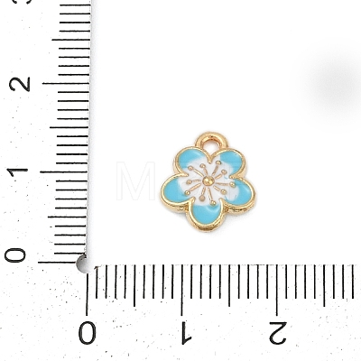 Alloy Enamel Pendants FIND-Z070-05G-02-1